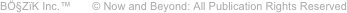 BÖ§ZïK Inc.™       © Now and Beyond: All Publication Rights Reserved